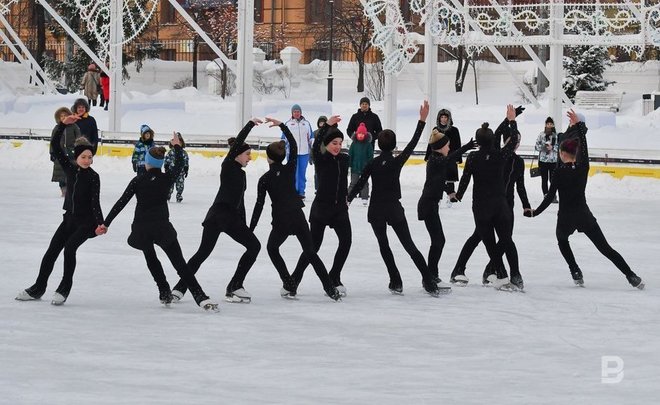 В Казани организуют более 100 мест для катания на коньках