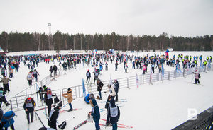 В Казани прошла ежегодная «Лыжня России»