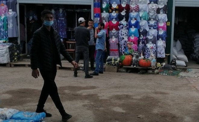 Торговцы из «Новой Туры» временно переехали на строительный оптовый рынок в Казани