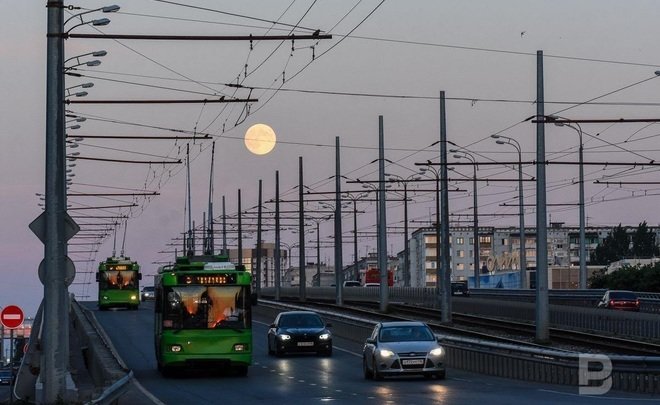 Самая длинная пробка в Казани растянулась на 2,4 км