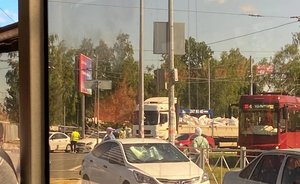 В Казани на Сибирском тракте произошло ДТП — образовалась пробка почти в 2,5 км