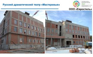 В Челнах здание театра «Мастеровые» готово на 46%