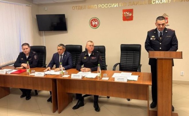 Руководителем отделения МВД по Лаишевскому району Татарстана назначен Ирек Камалиев