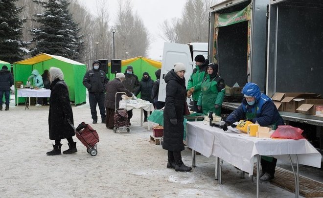 В Казани прошли субботние сельскохозяйственные ярмарки