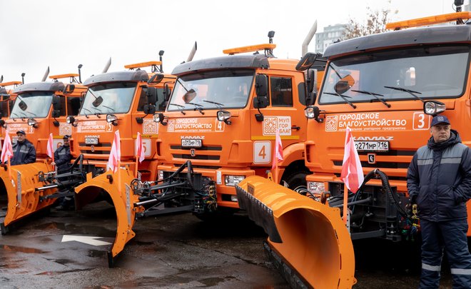 В Казани 83% дорожной техники уже готово к работе в зимний сезон