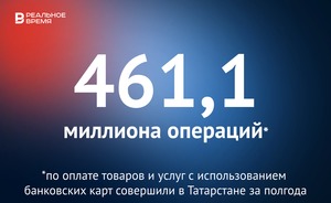 Татарстанцы оплатили товары и услуги банковскими картами 461,1 млн раз — это много или мало?