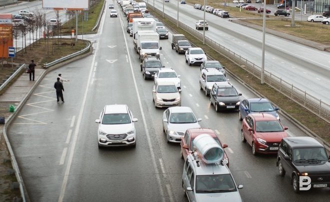 За сутки в Казани произошло 158 ДТП