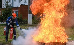 На нижнекамском предприятии СИБУРа соревновались добровольные пожарно-профилактические формирования
