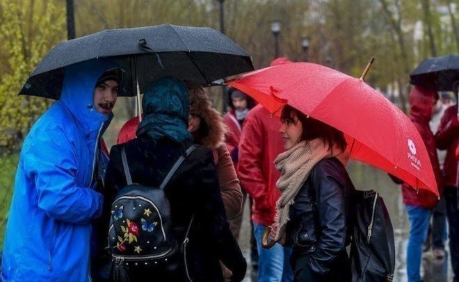 Синоптики Татарстана обещают грозы, град и до +28°С в выходные