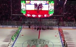 Минниханов опубликовал видео с матча всех звезд КХЛ в Казани