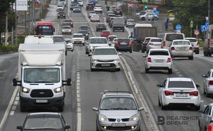 В Казани практически полностью парализовало улицы Советского района