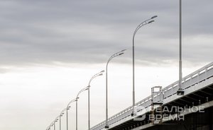 В Челнах открыли движение по мосту через реку Каму