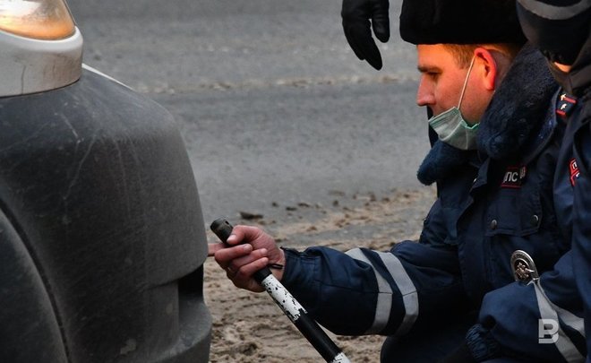 В Казани в ходе рейда в пятницу выявили 45 нарушений ПДД