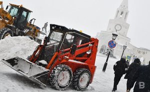 В Казани за минувшие сутки вывезли более 14 тысяч тонн снега