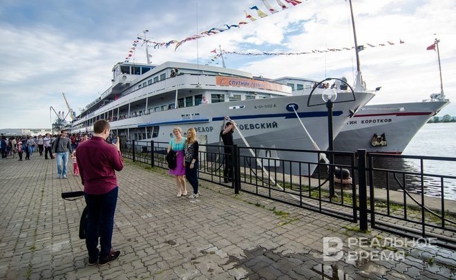 В туристические центры Татарстана стали в три раза чаще добираться водным транспортом