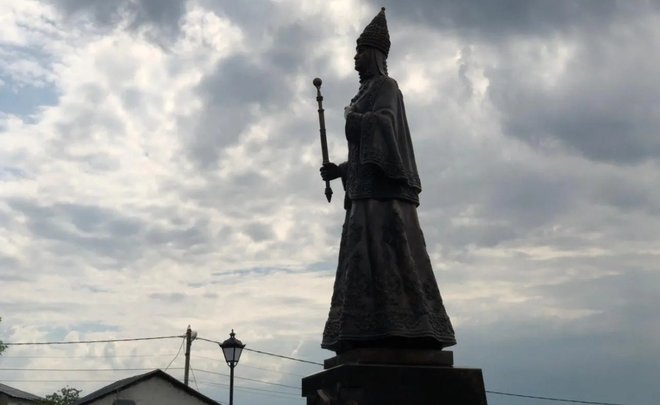 В Касимове открыли памятник правительнице Казанского ханства Сююмбике