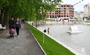 Реконструкцию казанского парка «Черное озеро» планируется завершить в этом году