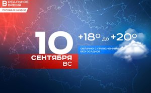 Сегодня в Казани ожидается до +20 градусов