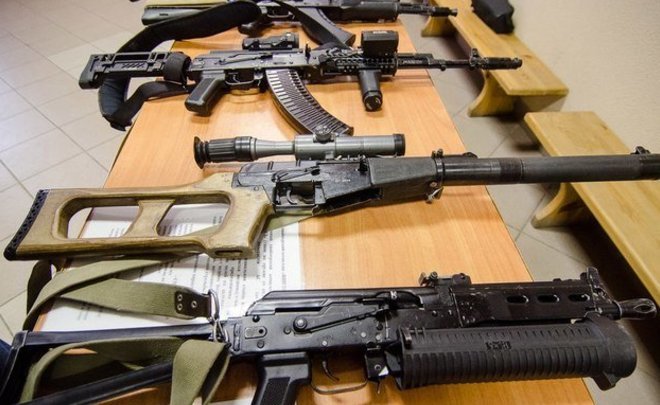 За год в Татарстане изъяли 2 пистолета-пулемета и 11 винтовок