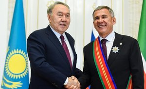 Нурсултан Назарбаев: «Братскому народу Татарстана — мира и процветания!»