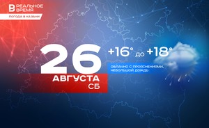 Сегодня в Казани дождь и до +18 градусов