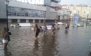 Из-за грозы в Татарстане более 1 тысячи человек остались без электричества