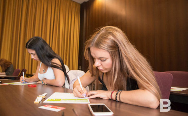 В 2017 году в Татарстане в тотальном диктанте приняли участие 3,5 тысячи человек