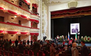 В Казани проходит церемония прощания с Героем Советского Союза Борисом Кузнецовым