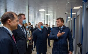 Руководство ТАИФа и СИБУРа приняло участие в открытии обновленной проходной «Нижнекамскнефтехима»