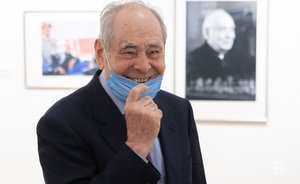 Председатели ЦДУМ и ДУМ России поздравили Шаймиева с 85-летием