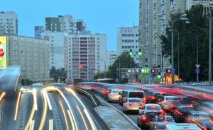 В Казани на улице Вишневского образовалась трехкилометровая пробка