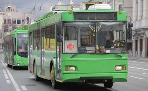 На разворотной петле у казанского речного порта подключили дополнительную троллейбусную линию