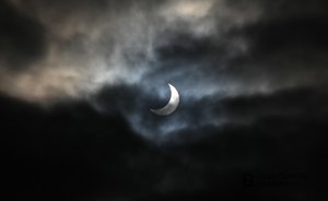 Жители Казани могут наблюдать частичное солнечное затмение