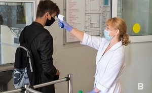 Минпросвещения поручило разобраться с очередями около школ из-за измерения температуры