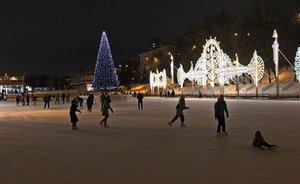 В Казани завершил работу каток в парке «Черное озеро»