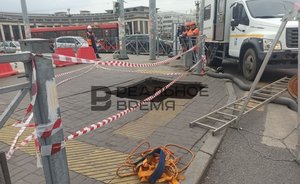 Власти Казани о провале у театра Камала: «За два дня сделают или за два месяца — сказать невозможно»