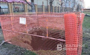 Казанский «Водоканал» заявил о 7 новых провалах на третьем Северном коллекторе