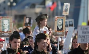 Путин согласился перенести «Бессмертный полк» на следующий год