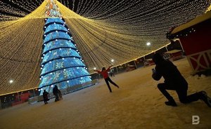 В мэрии Казани рассказали о пяти лучших общественных пространствах для новогодней фотосессии