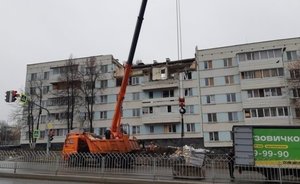 В Челнах почти завершили работы по разбору верхних этажей дома, где произошел взрыв