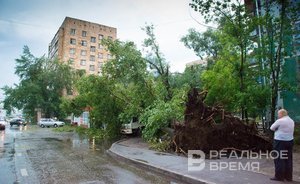 В Татарстане до вечера 21 июля ожидается гроза и сильный ветер