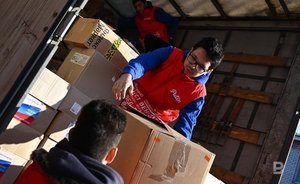 Россия доставила на Украину более 16 тысяч тонн гуманитарной помощи