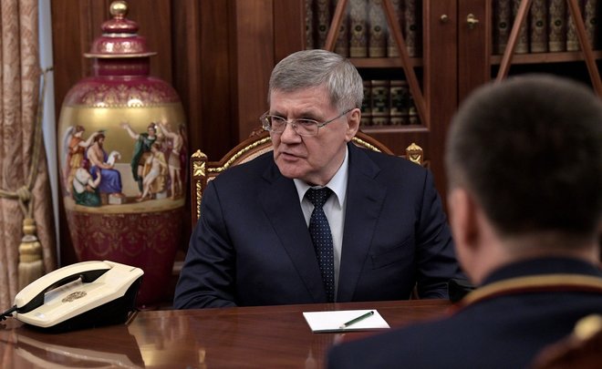 Путин продлил срок службы Юрию Чайке