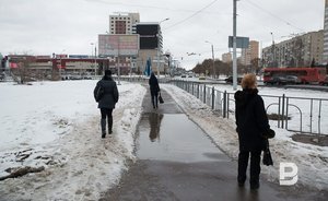 Площадь дорог, которые предстоит убирать от снега, в Кировском и Московском районах Казани выросла на 5%