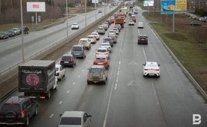 В Казани образовались 7-балльные пробки