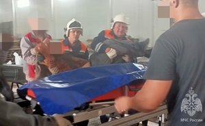 Татарстанские спасатели помогли мужчине, ногу которого зажало в конвейере