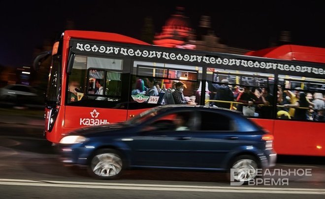 В Казани 30 августа после праздничного салюта организуют спецподачу автобусов