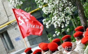 В школах Татарстана поднимут Знамя Победы