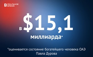 Состояние богатейшего человека ОАЭ Павла Дурова оценили в $15,1 миллиарда — это много или мало?