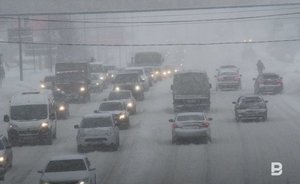 Татарстанских водителей предупредили о продолжении ухудшения погодных условий 27 февраля